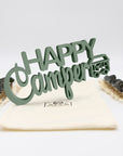 Holz-Schriftzug Happy Camper