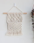Makramee Wandtasche im Boho-Stil »Natur«