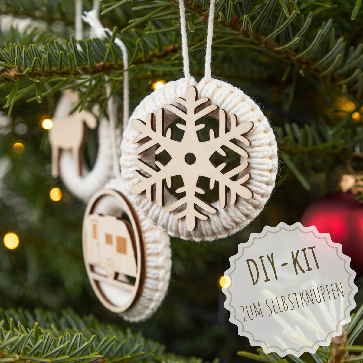 Diy Makramee Weihnachtsanhänger Camping Homedecoronwheels 6636