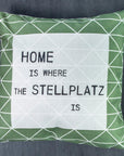 Deko-Kissen-Hülle »Home Is Where The Stellplatz Is«