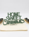 Holz-Schriftzug Home Sweet Caravan