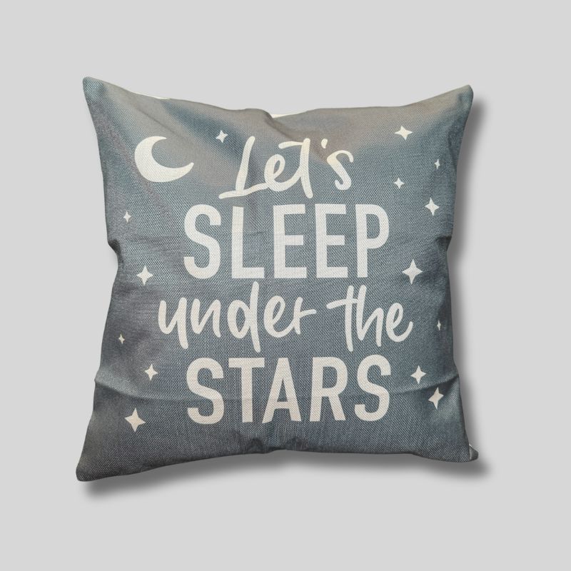 Deko-Kissen-Hülle »Let's Sleep Under The Stars«