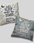 Deko-Kissen-Hülle »Let's Sleep Under The Stars« mit Fahrzeug