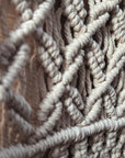 Makramee Wandtasche im Boho-Stil »Natur«