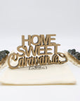Holz-Schriftzug Home Sweet Caravan