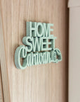 Holz-Schriftzug Home Sweet Caravan